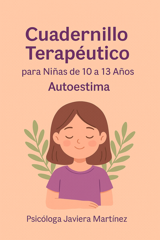 Cuadernillo de uso terapéutico - Autoestima para niñas